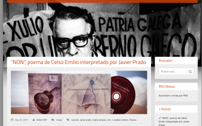 A Fundación Celso Emilio Ferreiro recolle na súa web os poemas musicados en «Malos Tempos»