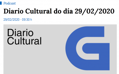 O Cadelo Lunático no Diario Cultural da Radio Galega